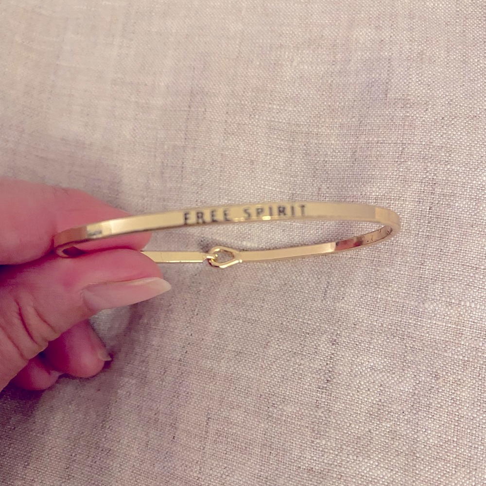 Brand New Gold Plated Free Spirit Bracelet